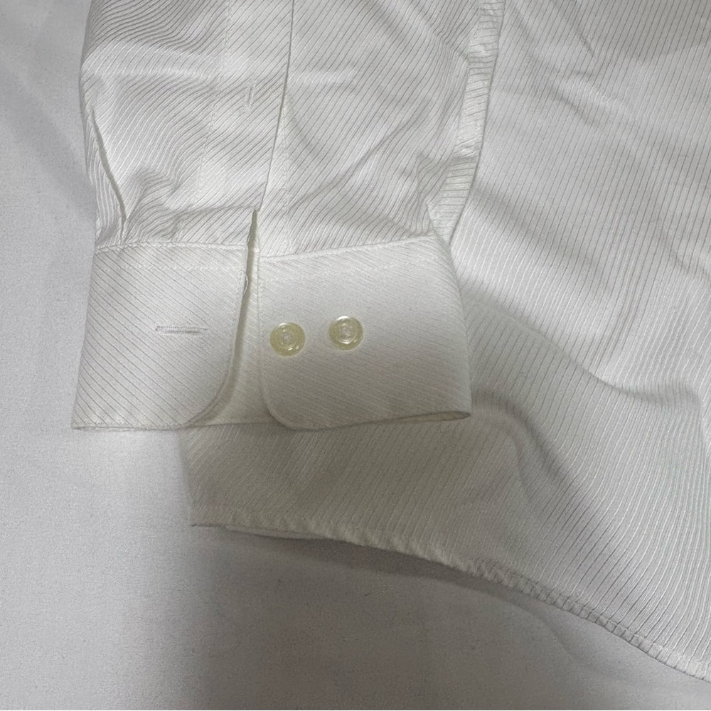 Pronto Uomo Crisp White Dress Shirt - Picture 7 of 10